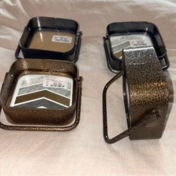 Set of 4 - 4x4 frames - brand new bronze and charcoal - Picture 2 of 3